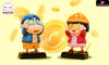 Crayon Shin-Chan & Get Rich Chibi Momoko Sakura Statue - Miao Li Studio [In-Stock] Full Payment / A