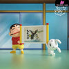 Crayon Shin-chan Great Ambitions Calligraphy Shin-chan GK Statue - NIUZI Studio [In-Stock] - Full Payment - Crayon