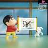 Crayon Shin-chan Great Ambitions Calligraphy Shin-chan GK Statue - NIUZI Studio [In-Stock] - Full Payment - Crayon