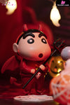 Crayon Shin-chan Halloween Demon Shin chan Iron Pot Stewed Masao GK Statue - XFG Studio [In-Stock] - Full Payment