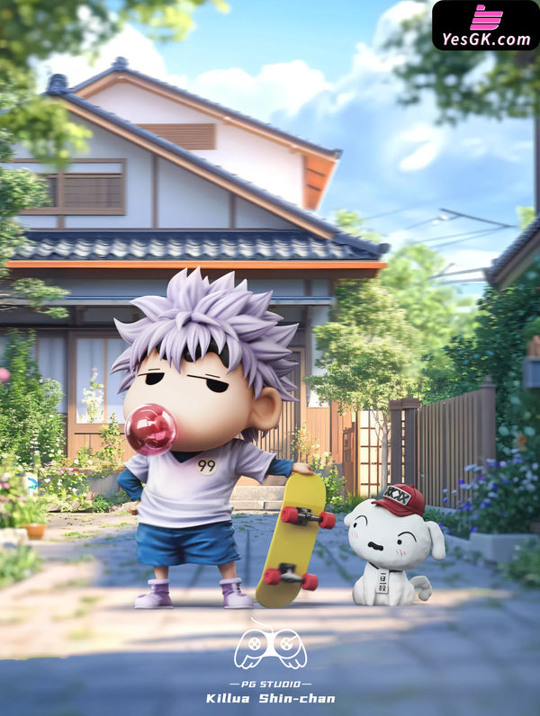 Crayon Shin-chan Nohara Shinnosuke cos Killua Zoldyck GK Statue - PG Studio [Pre-Order] Crayon Shin-chan