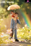 Crayon Shin-chan Nohara Shinnosuke picks up his father from get off work GK Statue - LiMi Studio [Pre-Order] Deposit