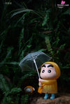 Crayon Shin-chan Raincoat GK Statue - The South Studio [In-Stock] - Full Payment / Glossy Version - Crayon Shin-chan