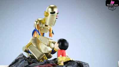 Crayon Shin-chan Robo Dad and Shin-chan GK Statue - NIUZI Studio [Pre-Order] Crayon Shin-chan