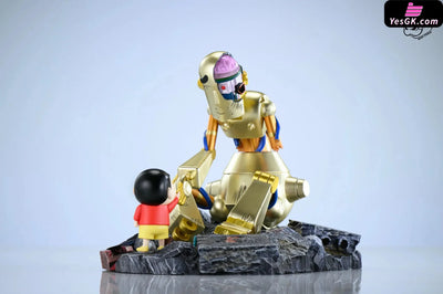 Crayon Shin-chan Robo Dad and Shin-chan GK Statue - NIUZI Studio [Pre-Order] Crayon Shin-chan