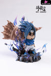 Crayon Shin-chan Shinnosuke Nohara cos Uchiha Sasuke Valley of the End GK Statue - M.H.T Studio [Pre-Order] Crayon