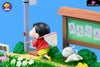 Crayon Shin-Chan Shiro and the Coal Town Scene GK Statue - GuluPlanet Studio [In-Stock] - Full Payment - Crayon