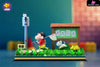 Crayon Shin-Chan Shiro and the Coal Town Scene GK Statue - GuluPlanet Studio [In-Stock] - Full Payment - Crayon