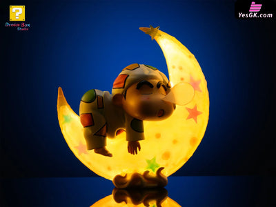 Crayon Shin-chan Sleeping Shinnosuke Nohara GK Statue - Dream Box Studio [In-Stock] - Full Payment / Nightlight Version