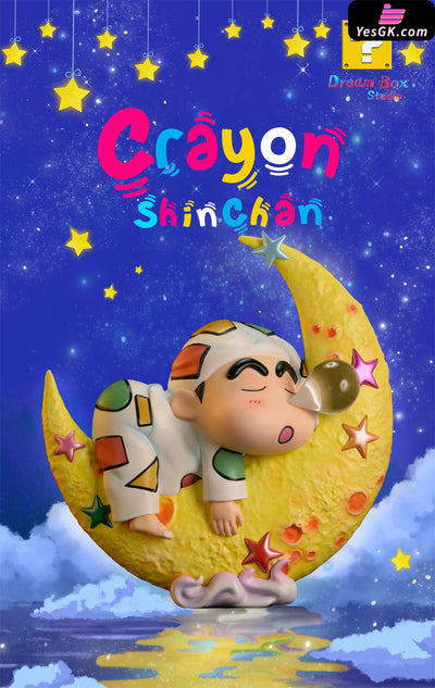 Crayon Shin-chan Sleeping Shinnosuke Nohara GK Statue - Dream Box Studio [In-Stock] - Full Payment / Solid Color