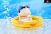 Crayon Shin-Chan Swim Ring Nohara Shinnosuke Statue - The South Studio [Pre-Order]