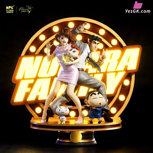 Crayon Shin-Chan The Nohara Family Statue - Npc Studio [Pre-Order]