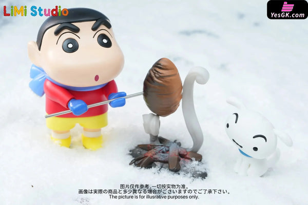 Crayon Shin-chan Winter Series Shin-chan Baked Sweet Potatoes GK Statue - LiMi Studio [Pre-Order] Crayon Shin-chan