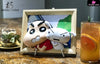 Crayon Shinchan And Shiro Photo Frame Resin Statue - Sakura Studio X Opp [Pre-Order Closed]