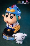 Crayon Shinchan And Shiro Resin Statue - Mx Studio [Pre-Order Closed] Full Payment Shin-Chan