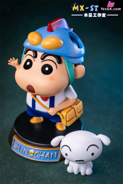 Crayon Shinchan And Shiro Resin Statue - Mx Studio [Pre-Order Closed] Shin-Chan