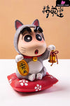 Crayon Shinchan Cosplay Fortune Cat Resin Statue - M.h.t Studio [Pre-Order Closed] Full Payment /