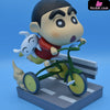 Crayon Shinchan Cycling Statue - Bruce Studio [Pre-Order] Shin-Chan