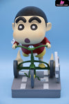 Crayon Shinchan Cycling Statue - Bruce Studio [Pre-Order] Shin-Chan