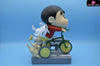 Crayon Shinchan Cycling Statue - Bruce Studio [Pre-Order] Shin-Chan