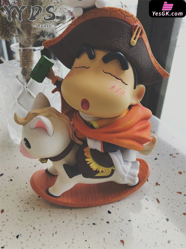 Crayon Shinchan Rocking Horse Resin Statue - Yyds Studio [Pre-Order Closed] Shin-Chan