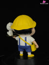 Crayon Shinchan School Uniform Dance Shinchan+Shiro Statue - Bruce Studio [Pre-Order] Shin-Chan