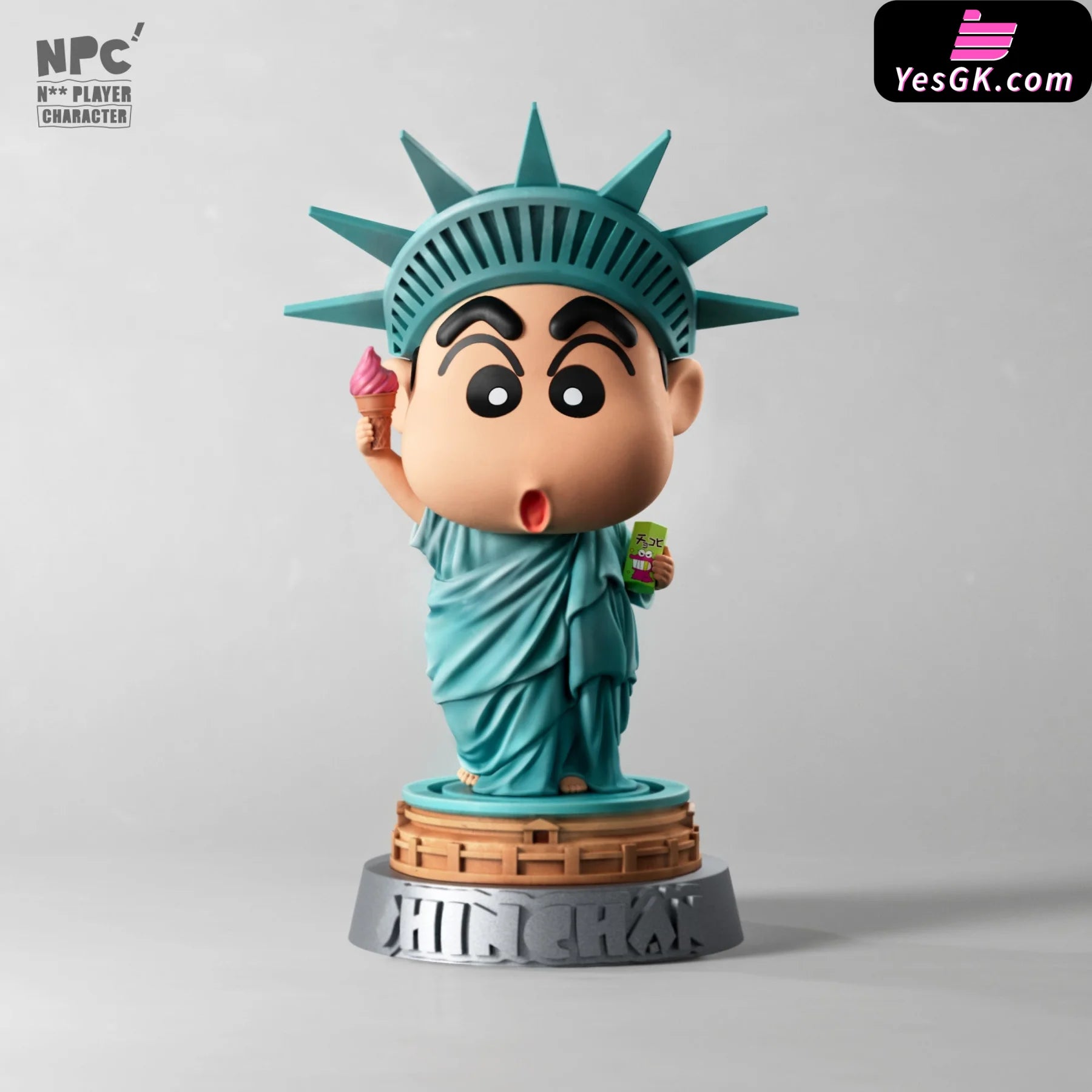 Crayon Shinchan Statue Of Liberty - Npc Studio [Pre-Order Closed] Full Payment Shin-Chan