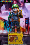 Super Mario Cyber Steam Punk Wasteland Luigi Statue - Supercool Studio [Pre-Order] Deposit Nintendo