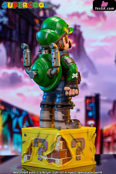 Super Mario Cyber Steam Punk Wasteland Luigi Statue - Supercool Studio [Pre-Order] Nintendo Games