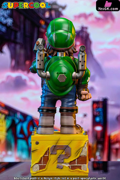 Super Mario Cyber Steam Punk Wasteland Luigi Statue - Supercool Studio [Pre-Order] Nintendo Games