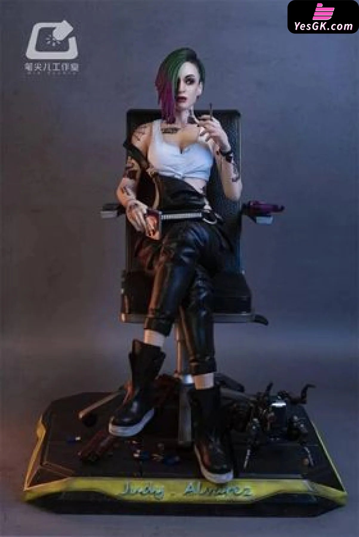 Cyberpunk 2077 Judy Alvarez Statue - Fine Nib Studio [In-Stock]