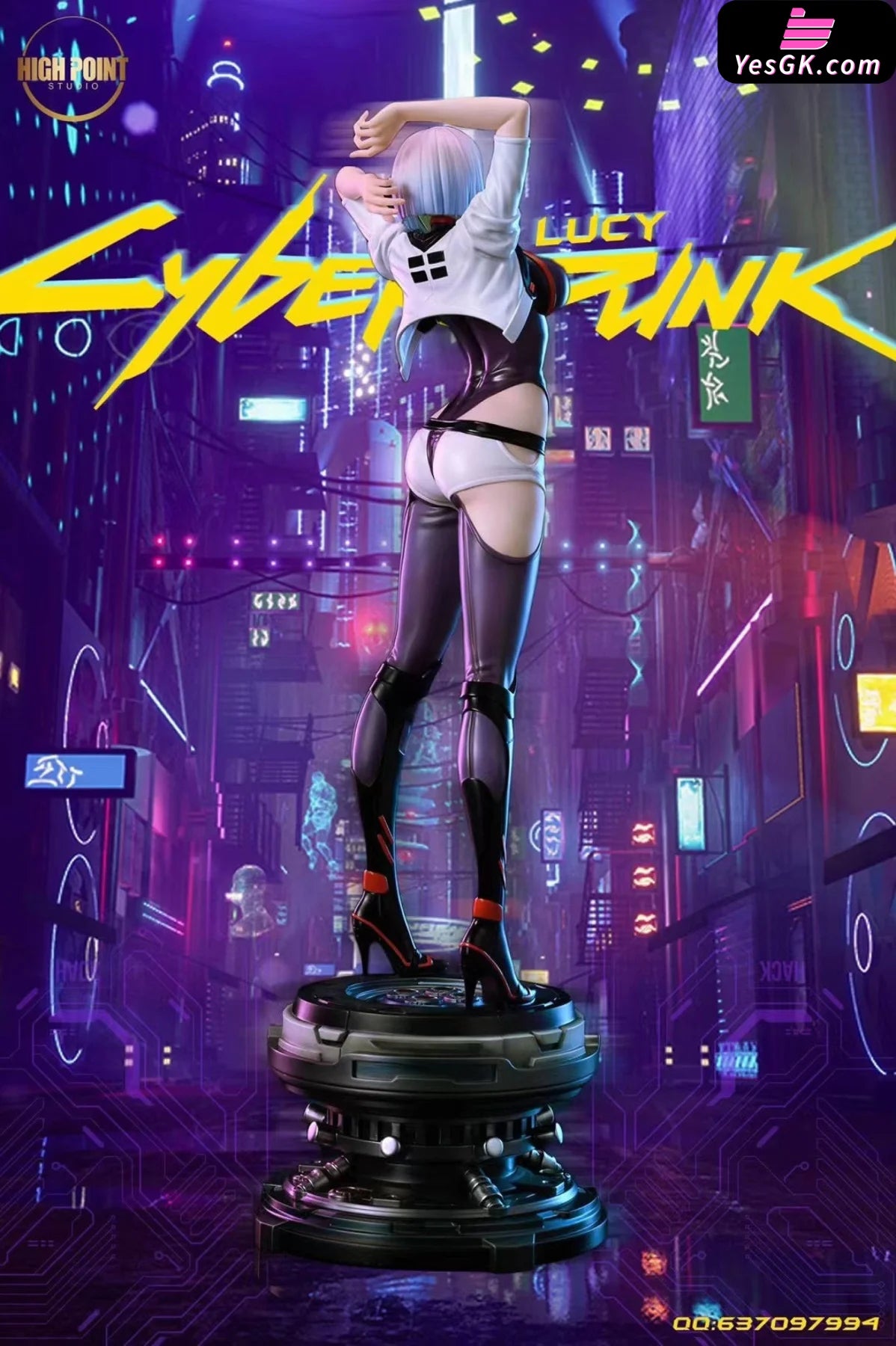 Cyberpunk Lucy Resin Statue - High Point Studio [Pre-Order]