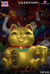 Dandadan Cheers Series Turbo Granny Lucky Cat Water Cup GK Statue - PSD Studio [Pre-Order] Full Payment / Gold Color