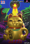 Dandadan Cheers Series Turbo Granny Lucky Cat Water Cup GK Statue - PSD Studio [Pre-Order] Full Payment / Gold Color