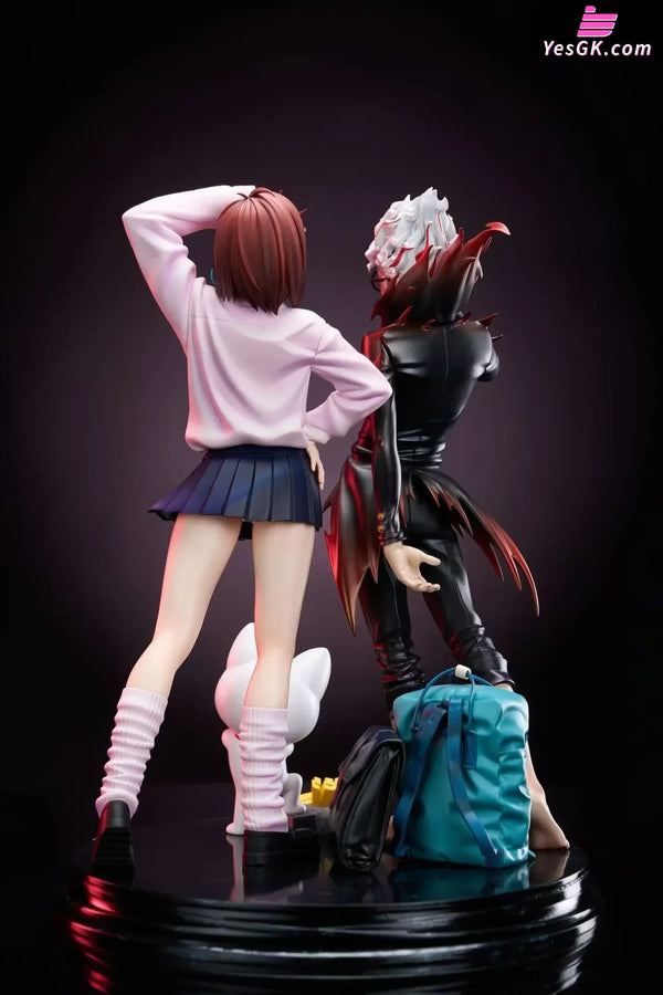 Dandadan Protagonist Duo Group: Takakura Ken & Momo Ayase 1/6 GK Statue - EXECUTION Studio [Pre-Order] Dandadan