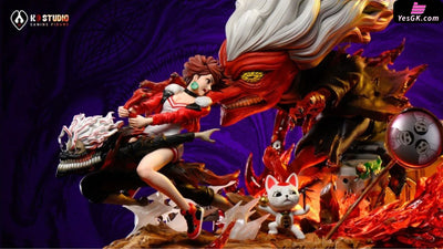 Dandadan Series #3 Takakura Ken & Momo Ayase & Turbo Granny Chase GK Statue K9 Studio [Pre Order] Dandadan