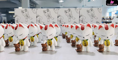 Dandadan Turbo Granny Cute Cat #2 GK Statue - GOGODU Studio & Mimo Studio [In-Stock] Dandadan