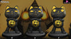 Dandadan Turbo Granny Lucky Cat Black Gold GK Statue - GOODS Studio [Pre-Order] Deposit / D Dandadan
