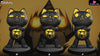Dandadan Turbo Granny Lucky Cat Black Gold GK Statue - GOODS Studio [Pre-Order] Deposit / D Dandadan