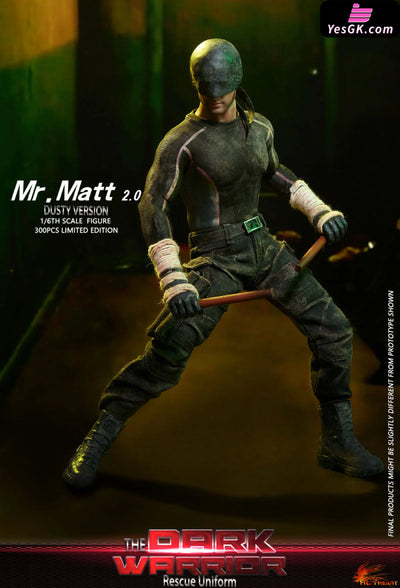 Marvel Daredevil Dark Warrior FD007N & Rescue Service Version FD010N Action Figure - Hot Heart Studio [Pre-Order] MARVEL