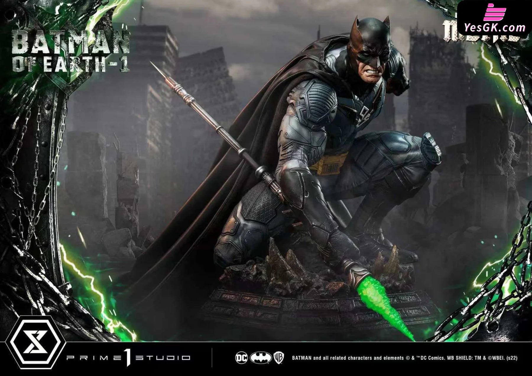 Dark Nights: Death Metal Parallel Universe Earth-1 Batman Statue - Prime 1 Studio [Pre-Order]