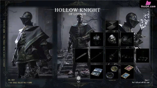Dark Soul Hollow Knight Of Londor 1/6 Action Figure - Helio Studio [In-Stock] - Full Payment - Hollow Knight