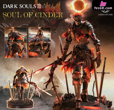 Dark Soul III Souls of Cinder GK Statue - Ashes Studio [Pre-Order] Full Payment / Ashen one Dark Souls