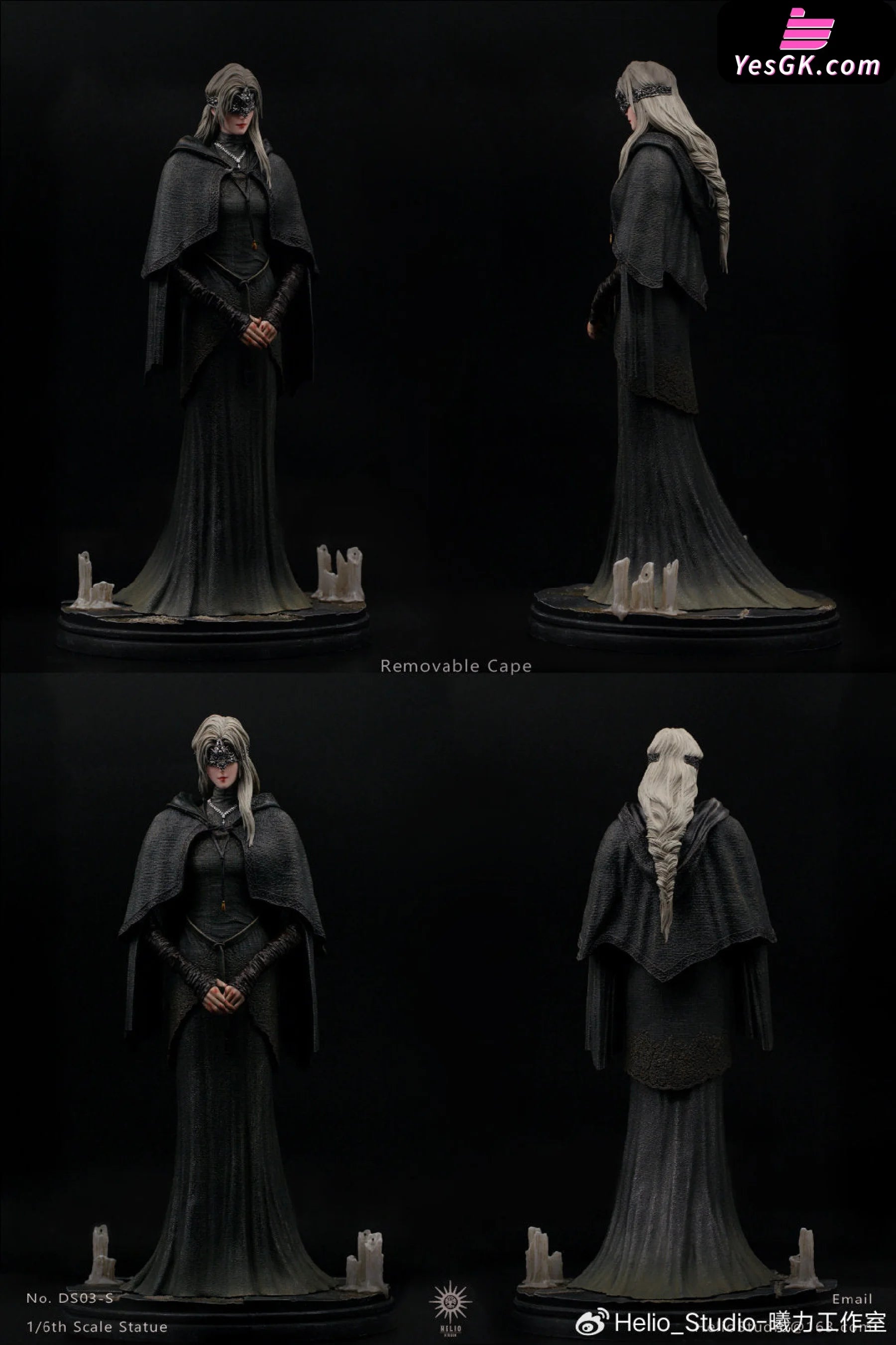 Dark Souls 3 1/6 Scale Statue Fire Keeper #Ds03-S - Helio Studio [Pre-Order]