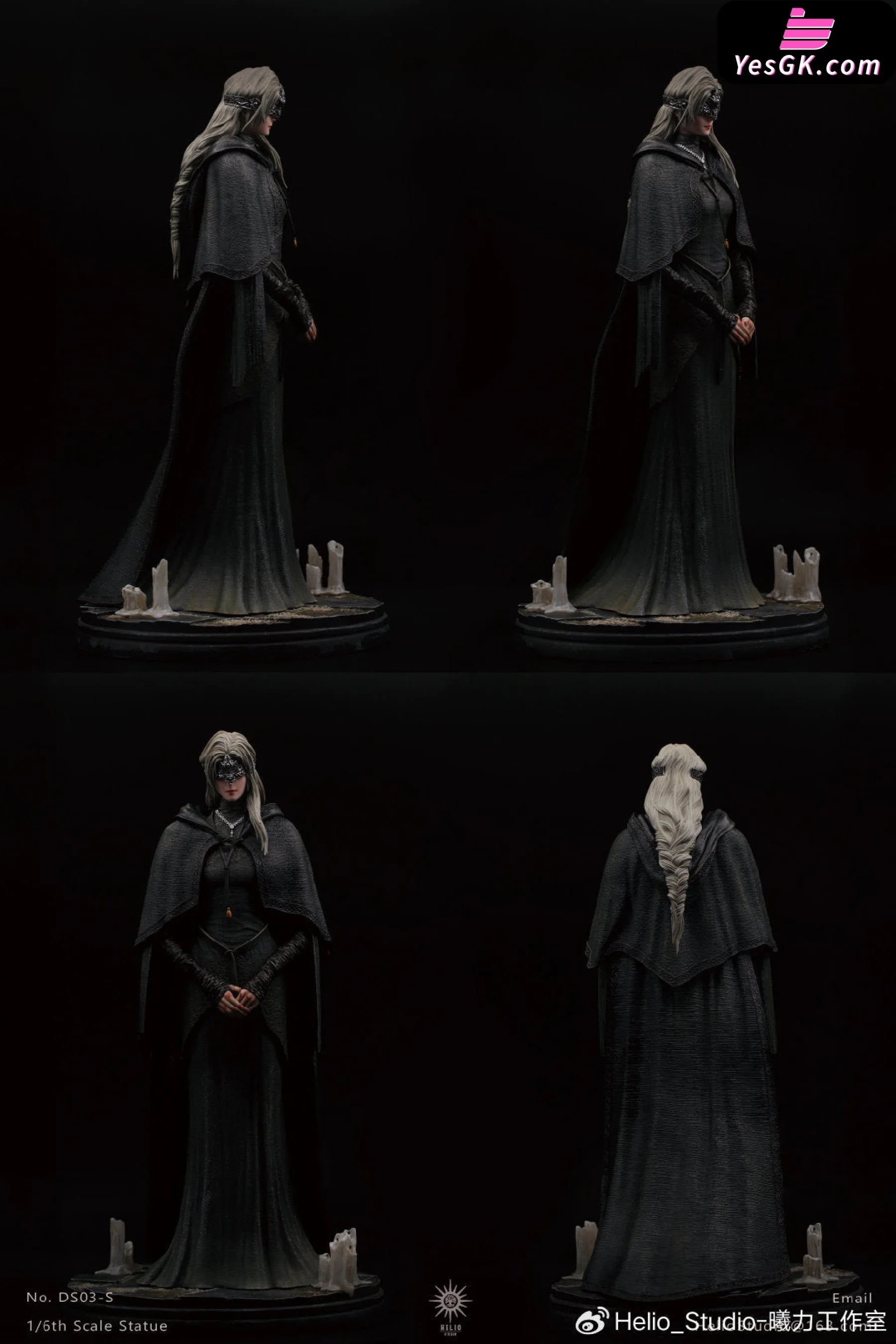 Dark Souls 3 1/6 Scale Statue Fire Keeper #Ds03-S - Helio Studio [Pre-Order]