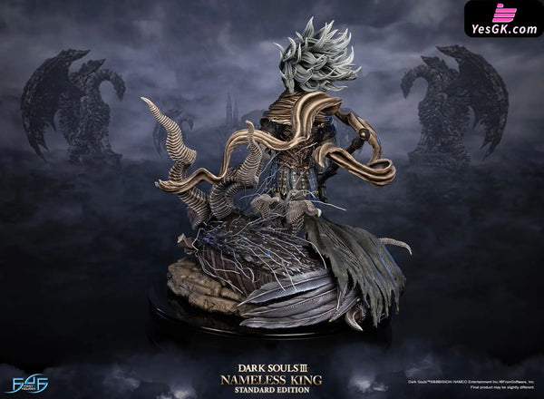 Dark Souls Nameless King Licensed Statue - First 4 Figures Studio [In-Stock] - Full Payment - Dark Souls