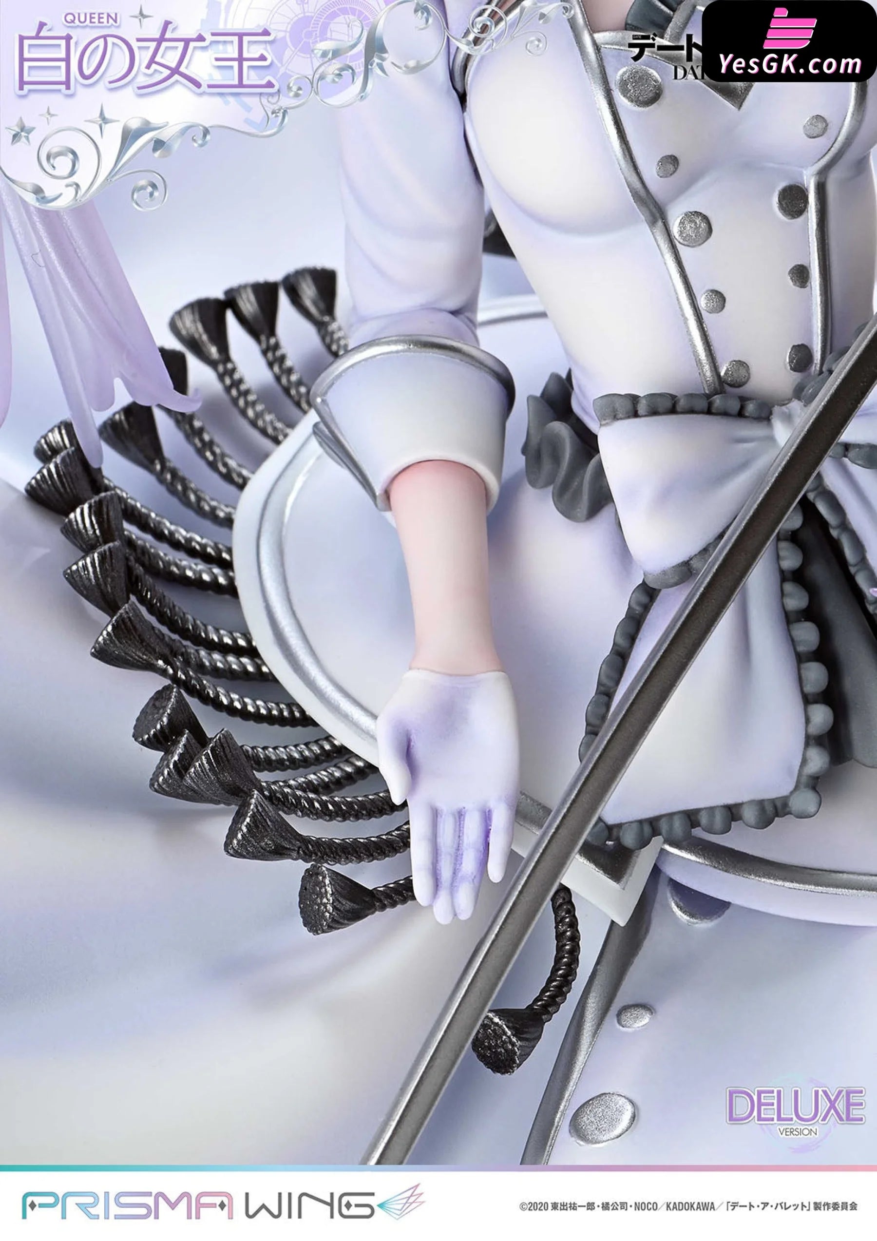 Date A Live: Kurumi Gaiden: White Queen Special Edition 1/7 Scale Finished Figure Pwdab-02Ps