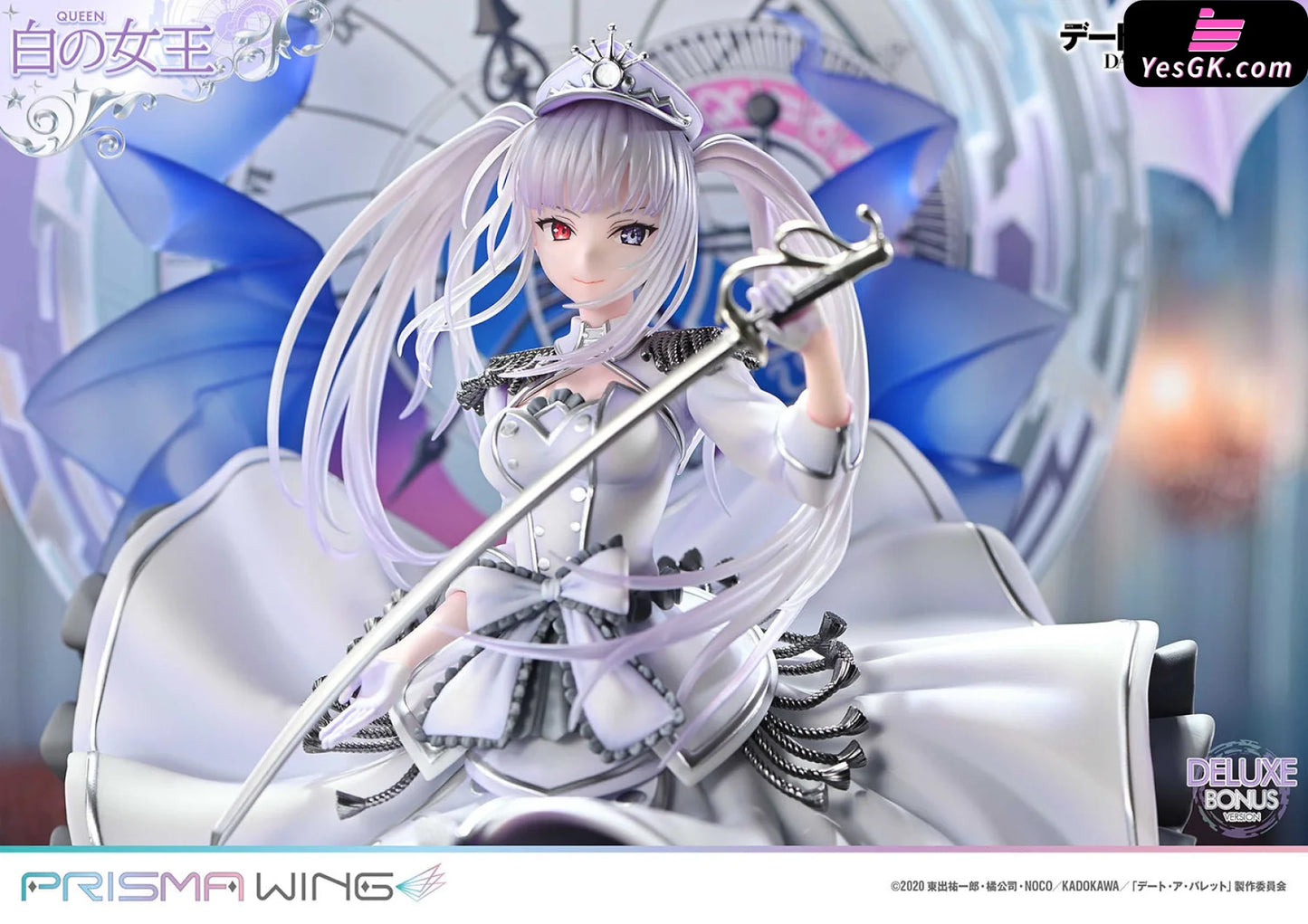 Date A Live: Kurumi Gaiden: White Queen Special Edition 1/7 Scale Finished Figure Pwdab-02Ps