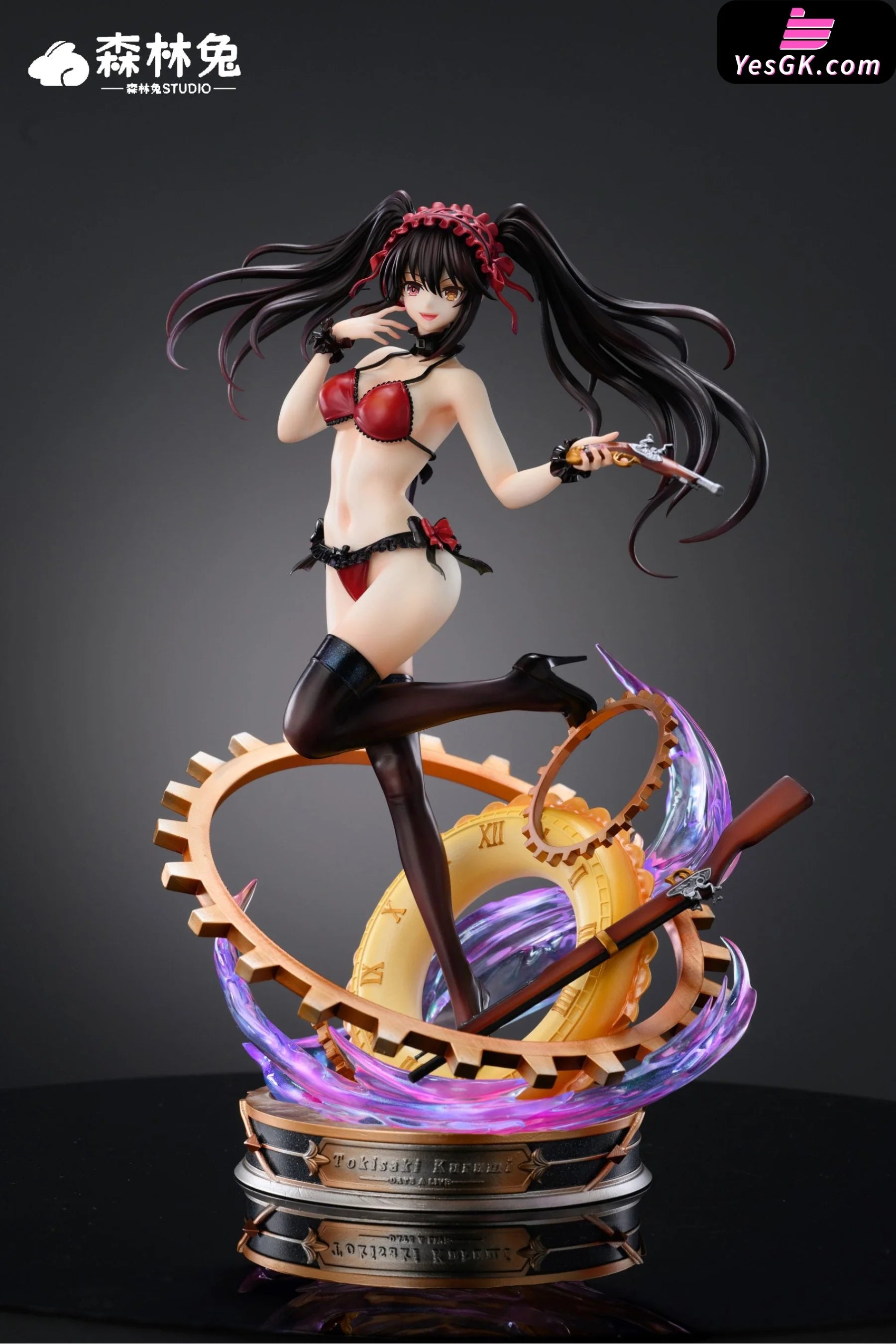 Date A Live Swimsuit Ver Kurumi Tokisaki Resin Statue - Forest Rabbit Studio [Pre-Order]