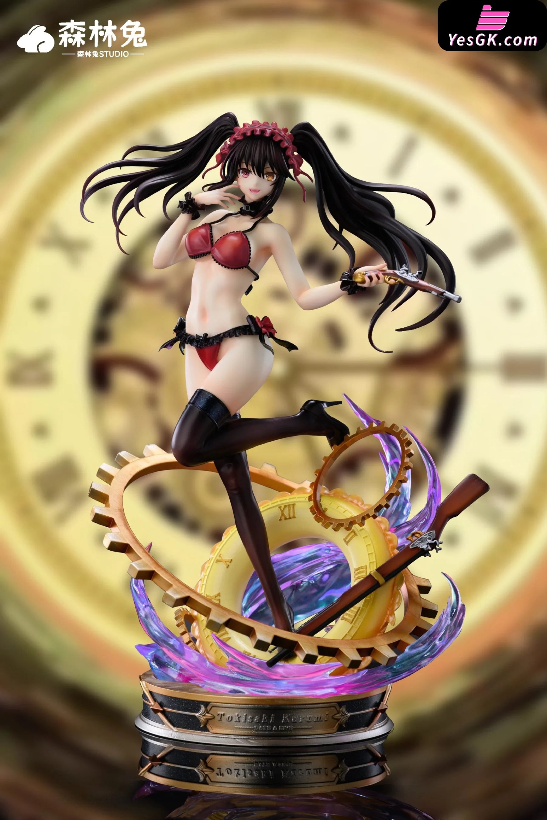 Date A Live Swimsuit Ver Kurumi Tokisaki Resin Statue - Forest Rabbit Studio [Pre-Order] Deposit /